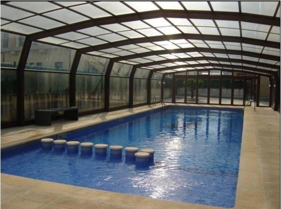 Ferienwohnung Duplex Con Piscina Y Terraza Playa A Rapadoira Foz Exterior foto